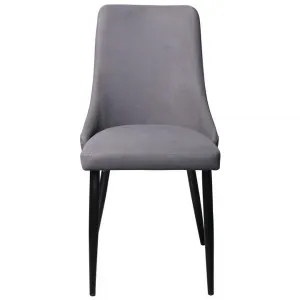 Fogg Fabric Dining Chair, Grey by Viterbo Modern Furniture, a Dining Chairs for sale on Style Sourcebook