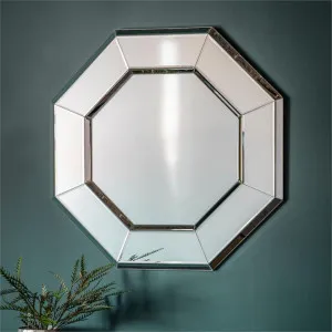 Vincia Octagon Wall Mirror, 80cm by Casa Bella, a Mirrors for sale on Style Sourcebook