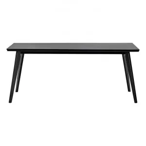 Bruno Wooden Dining Table, 180cm, Black by FLH, a Dining Tables for sale on Style Sourcebook