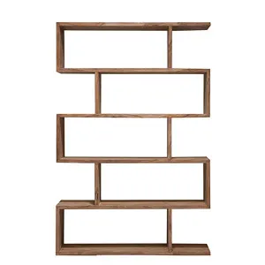 Kote Zig Zag Shelf 120 x 30 x 180cm in Rosewood by OzDesignFurniture, a Bookshelves for sale on Style Sourcebook
