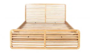 Milano Queen Bed in Clear Lacquer by OZ Design, a Beds & Bed Frames for sale on Style Sourcebook