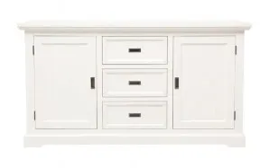 Hamptons Buffet 166cm in Acacia White by OzDesignFurniture, a Sideboards, Buffets & Trolleys for sale on Style Sourcebook