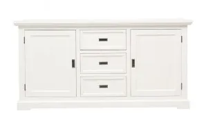 Hamptons Buffet 180cm in Acacia White by OzDesignFurniture, a Sideboards, Buffets & Trolleys for sale on Style Sourcebook