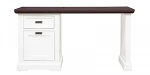 Hamptons Desk 150cm in Acacia Two Tone by OzDesignFurniture, a Desks for sale on Style Sourcebook