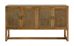 Rita 4 Door Buffet 160cm in Mindi / Rattan by OzDesignFurniture, a Sideboards, Buffets & Trolleys for sale on Style Sourcebook