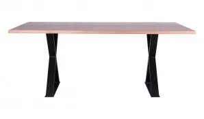 Rawson Dining Table 210cm in Messmate with Resin by OzDesignFurniture, a Dining Tables for sale on Style Sourcebook