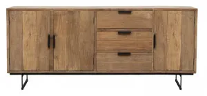 Dixon Buffet 200cm in Reclaimed Teak by OzDesignFurniture, a Sideboards, Buffets & Trolleys for sale on Style Sourcebook