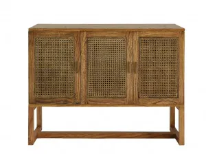 Rita 3 Door Buffet 120cm in Mindi / Rattan by OzDesignFurniture, a Sideboards, Buffets & Trolleys for sale on Style Sourcebook