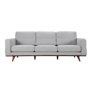 Astrid 3 Seater Sofa in Talent Silver by OzDesignFurniture, a Sofas for sale on Style Sourcebook