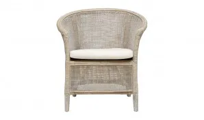 Skye Designer Chair in Whitewash Rattan by OzDesignFurniture, a Chairs for sale on Style Sourcebook