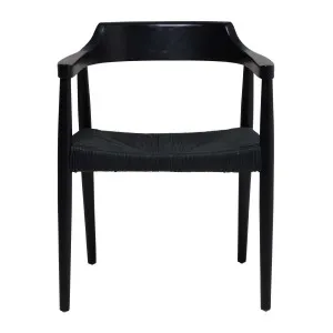 Trilogy Dining Chair in Black / Black Seat by OzDesignFurniture, a Dining Chairs for sale on Style Sourcebook