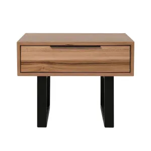 Lennon Side Table 60cm in Australian Messmate by OzDesignFurniture, a Bedside Tables for sale on Style Sourcebook