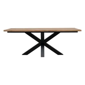 Nebula Dining Table 210cm in Reclaimed Teak by OzDesignFurniture, a Dining Tables for sale on Style Sourcebook