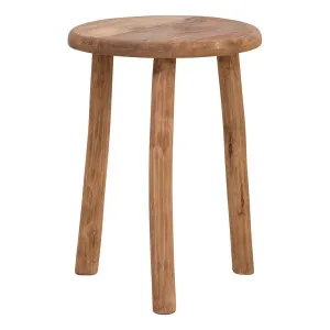 Stoltz Decorative Stool in Rustic Mango by OzDesignFurniture, a Stools for sale on Style Sourcebook