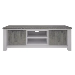 Halifax Entertainment Unit 176cm in Acacia Grey / White by OzDesignFurniture, a Entertainment Units & TV Stands for sale on Style Sourcebook