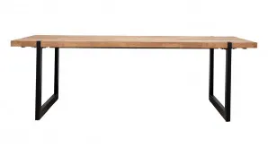 Dixon Dining Table 200cm in Reclaimed Teak by OzDesignFurniture, a Dining Tables for sale on Style Sourcebook