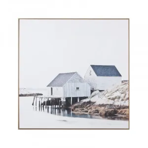 Wintertide Box Framed Canvas in 120 x 120cm by OzDesignFurniture, a Prints for sale on Style Sourcebook