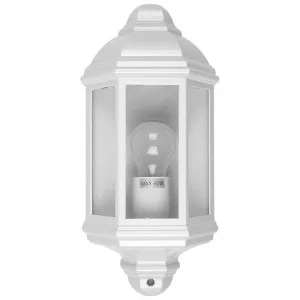 Fenchurch IP44 Exterior Wall Light, White by Oriel Lighting, a Outdoor Lighting for sale on Style Sourcebook