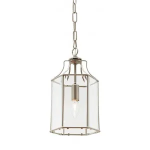 Arcadia Metal & Glass Pendant Light, Small, Chrome by Cougar Lighting, a Pendant Lighting for sale on Style Sourcebook