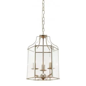Arcadia Metal & Glass Pendant Light, Medium, Chrome by Cougar Lighting, a Pendant Lighting for sale on Style Sourcebook