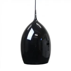 Elpis Pendant Light - Glossy Black by Shelon Lights, a Pendant Lighting for sale on Style Sourcebook