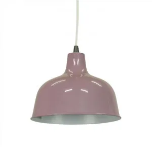 Dania Metal Pendant Light, Pastel Violet by Shelon Lights, a Pendant Lighting for sale on Style Sourcebook