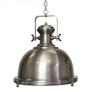 Gaia Industrial Pendant Light - Antique Silver by Shelon Lights, a Pendant Lighting for sale on Style Sourcebook