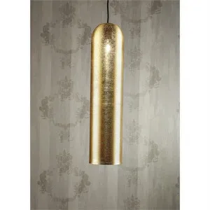 Moroccan Pipe Metal Pendant Light - Brass by Emac & Lawton, a Pendant Lighting for sale on Style Sourcebook