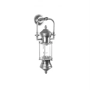 Lisbon Ship Lantern Metal Wall Light - Antique Silver by Emac & Lawton, a Wall Lighting for sale on Style Sourcebook