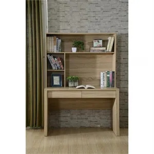 Ardin 2 Drawer Study Desk with Hutch by Bailey Street, a Desks for sale on Style Sourcebook