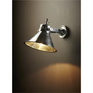 Montego Adjustable Metal Wall Lamp, Antique Silver by Emac & Lawton, a Wall Lighting for sale on Style Sourcebook