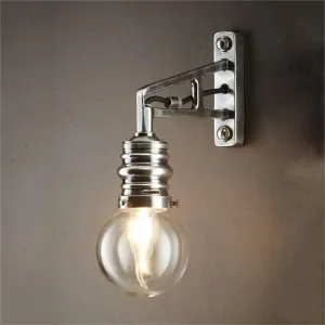 Carlton Metal Wall Sconce, Silver by Emac & Lawton, a Wall Lighting for sale on Style Sourcebook