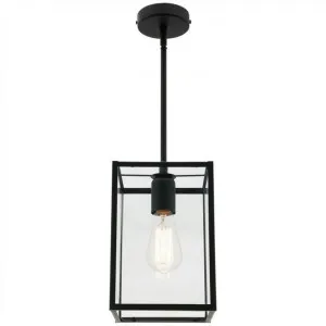 Manchester Metal & Glass Pendant Light, 1 Light, Small by Mercator, a Pendant Lighting for sale on Style Sourcebook