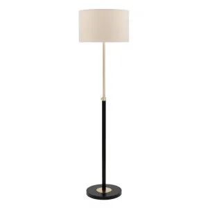 Iris Adjustable Floor Lamp, Black / Brass by Mercator, a Floor Lamps for sale on Style Sourcebook