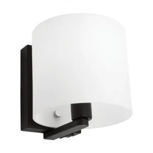 Tida Glass Shade Wall Light, Black by Cougar Lighting, a Wall Lighting for sale on Style Sourcebook