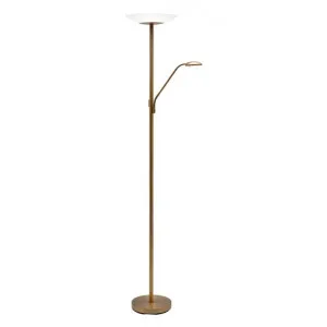 Emilia Mother & Child LED Floor Lamp, Aged Brass by Mercator, a Floor Lamps for sale on Style Sourcebook