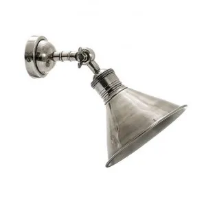 Austin Metal Adjustable Wall Light, Silver by Emac & Lawton, a Wall Lighting for sale on Style Sourcebook