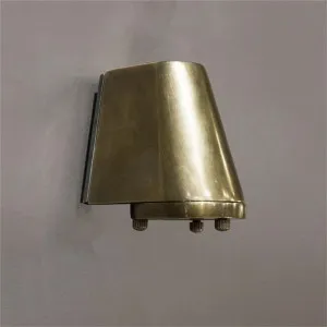 Seaman Metal Wall Light, Antique Brass by Emac & Lawton, a Wall Lighting for sale on Style Sourcebook