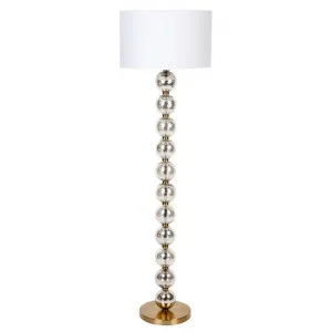 Evie Mercury Glass Floor Lamp by Cozy Lighting & Living, a Floor Lamps for sale on Style Sourcebook