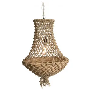 Chatou Knotted Jute Pendant Light by Casa Sano, a Pendant Lighting for sale on Style Sourcebook