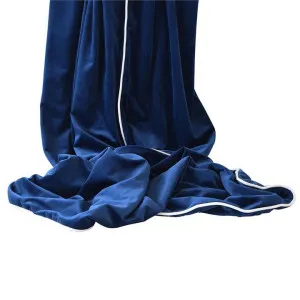Rodeo Luxury Velvet Throw, 145x250cm, Navy by COJO Home, a Throws for sale on Style Sourcebook