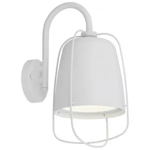 Hink IP44 Metal Outdoor Wall Light, Matt White by CLA Ligthing, a Outdoor Lighting for sale on Style Sourcebook