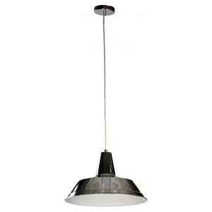 Divo Industrial Steel Pendant Light, Chrome by CLA Ligthing, a Pendant Lighting for sale on Style Sourcebook