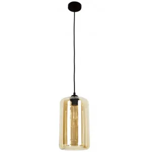 Mason Glass Pendant Light, Oblong, Amber by CLA Ligthing, a Pendant Lighting for sale on Style Sourcebook