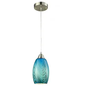 Glaze Glass Pendant Light, Blue by CLA Ligthing, a Pendant Lighting for sale on Style Sourcebook