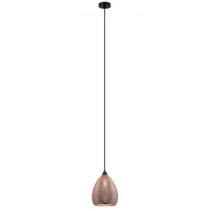 Rictus Glass Pendant Light, Ellipse, Copper by CLA Ligthing, a Pendant Lighting for sale on Style Sourcebook