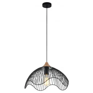 Spiaggia Iron Wire Pendant Light, Wide, Black by CLA Ligthing, a Pendant Lighting for sale on Style Sourcebook