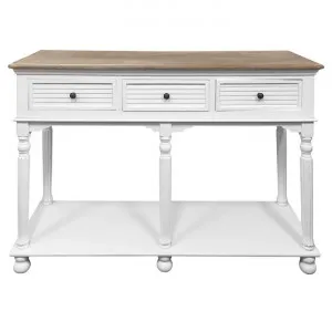 Bondy 2 Tone 3 Drawer Hall Table, 120cm by LIVGGO, a Console Table for sale on Style Sourcebook