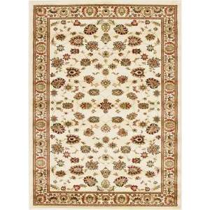 Istanbul Floral Turkish Made Oriental Rug, 330x240cm, Ivory by Rug Culture, a Outdoor Rugs for sale on Style Sourcebook
