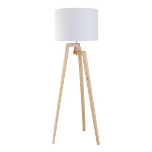 Oslo Wooden Floor Lamp by Amalfi, a Floor Lamps for sale on Style Sourcebook